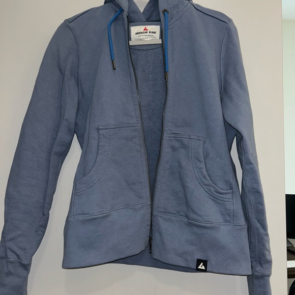 AMERICAN GIANT CLASSIC FULL ZIP IN SIZE SMALL - Picture 2 of 6